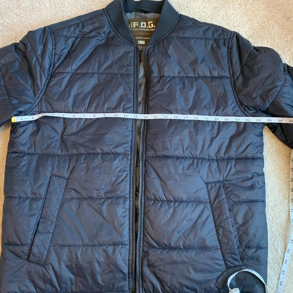 London Fog Puffer Jacket, Navy, XL - Picture 8 of 8